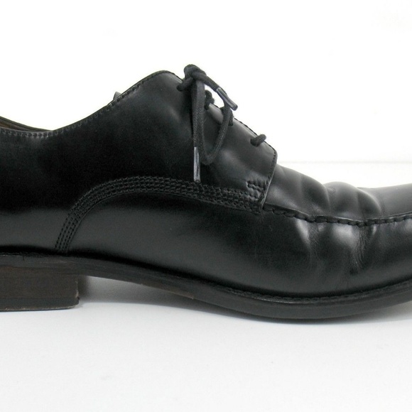 Johnston & Murphy Black Leather Oxford Shoes Sz 9M main image 7